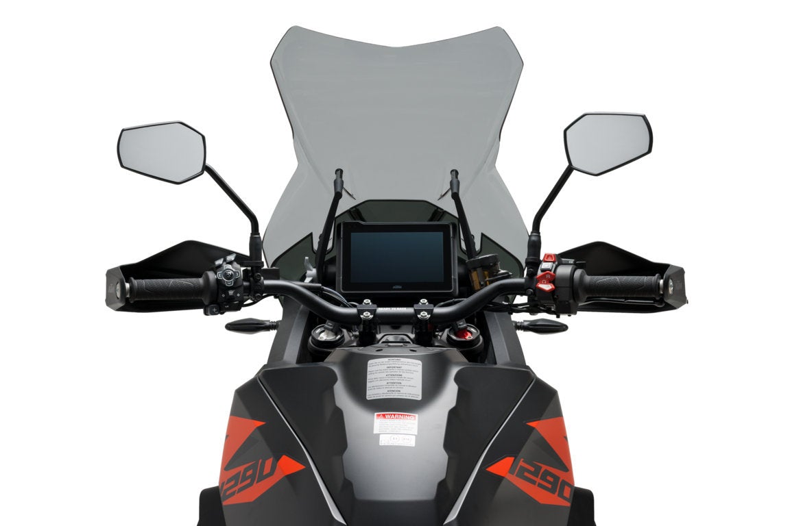 Puig Touring Plus Screen | Light Smoke | KTM 1290 Super Adventure S 2021>Current - Pyramid Motorcycle Accessories