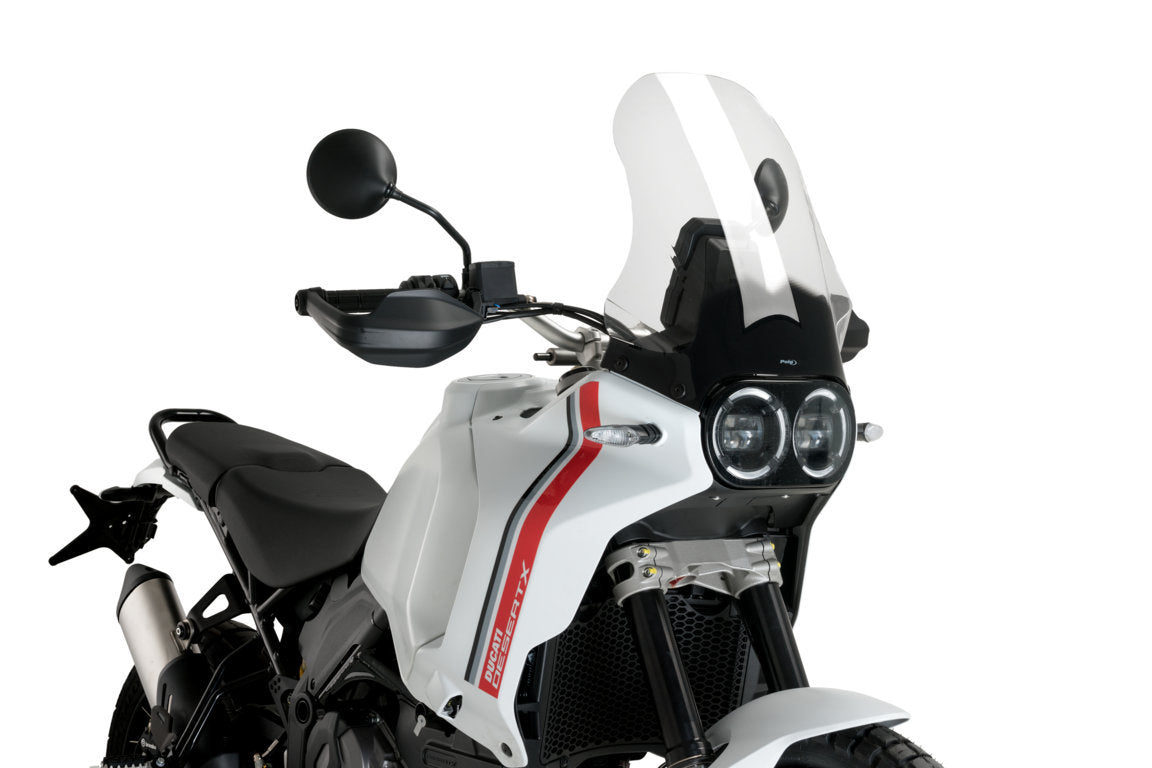 Puig Touring Screen | Clear | Ducati Desert X 2022>Current - Shop name