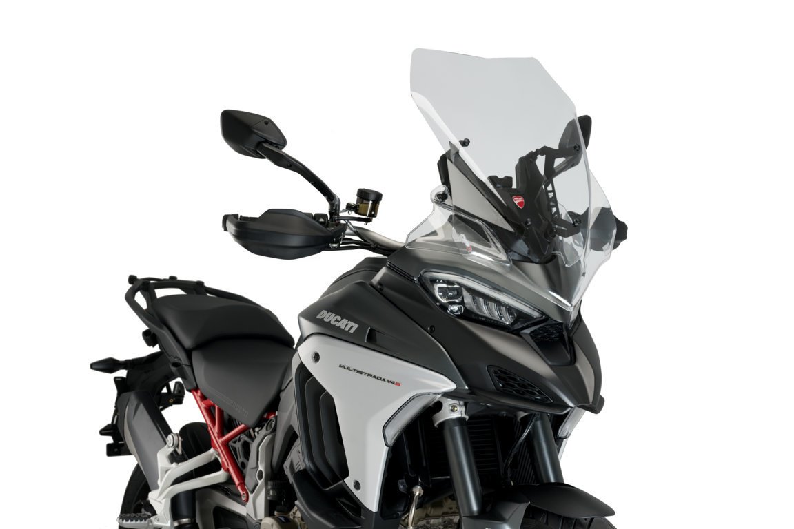 Puig Touring Screen | Clear | Ducati Multistrada V4 S Sport 2021>Current - Shop name