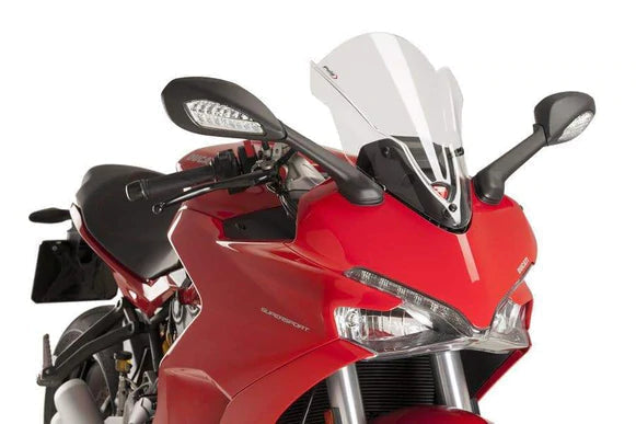 Puig Touring Screen | Clear | Ducati Supersport 950/S 2021>Current - Pyramid Motorcycle Accessories
