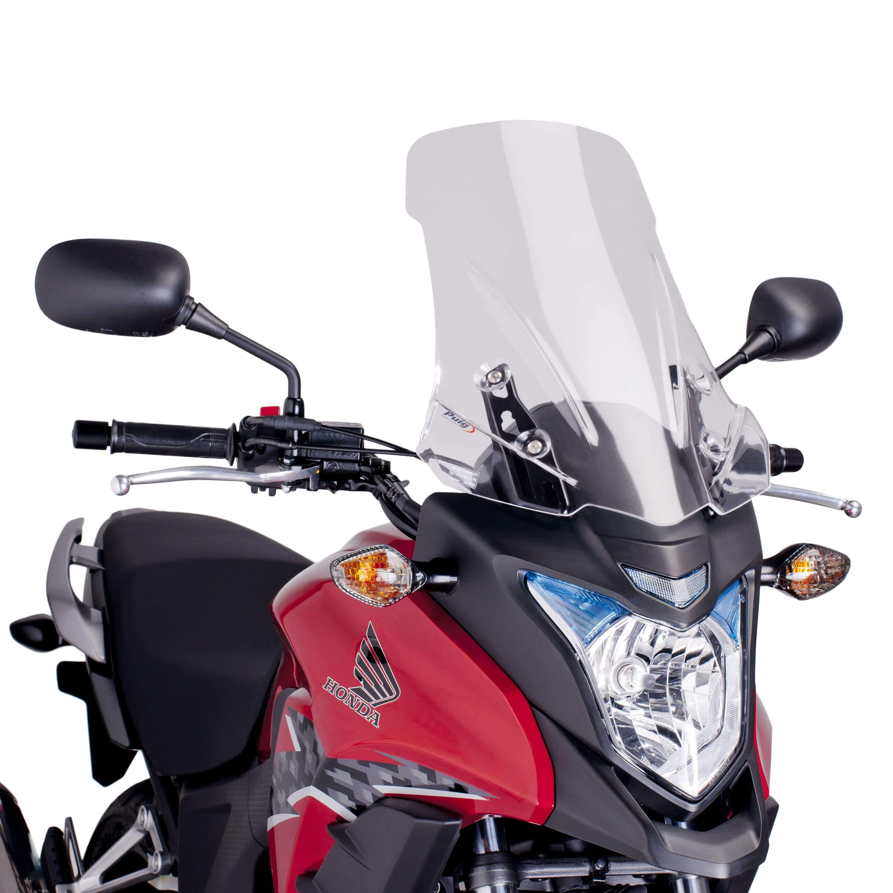 Puig Touring Screen | Clear | Honda CB 500 X 2013>2015 - Shop name