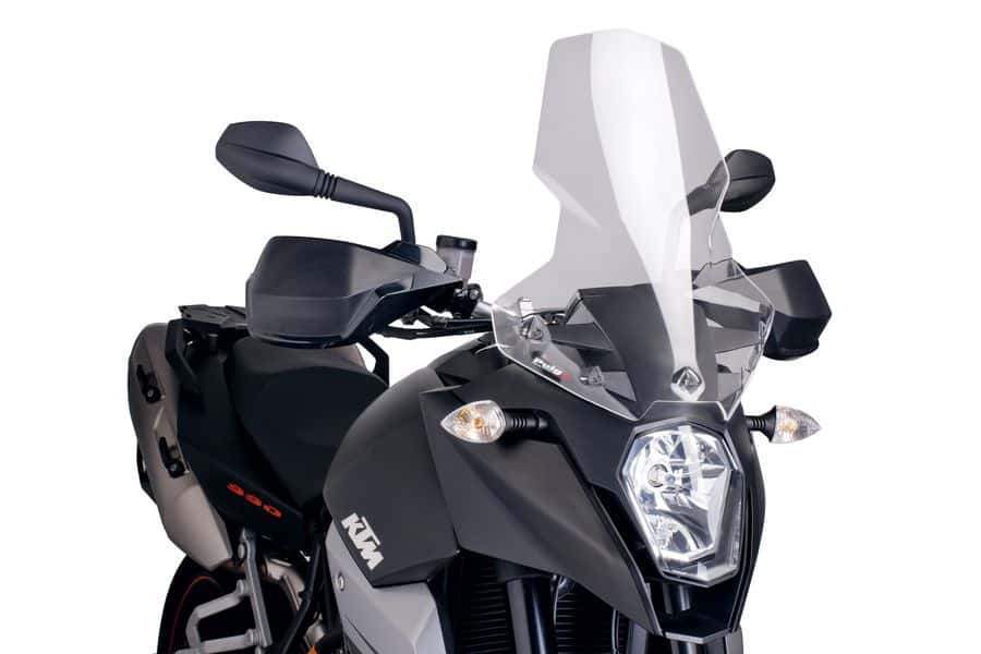 Puig Touring Screen | Clear | KTM 990 Supermoto T 2009>2012 - Shop name