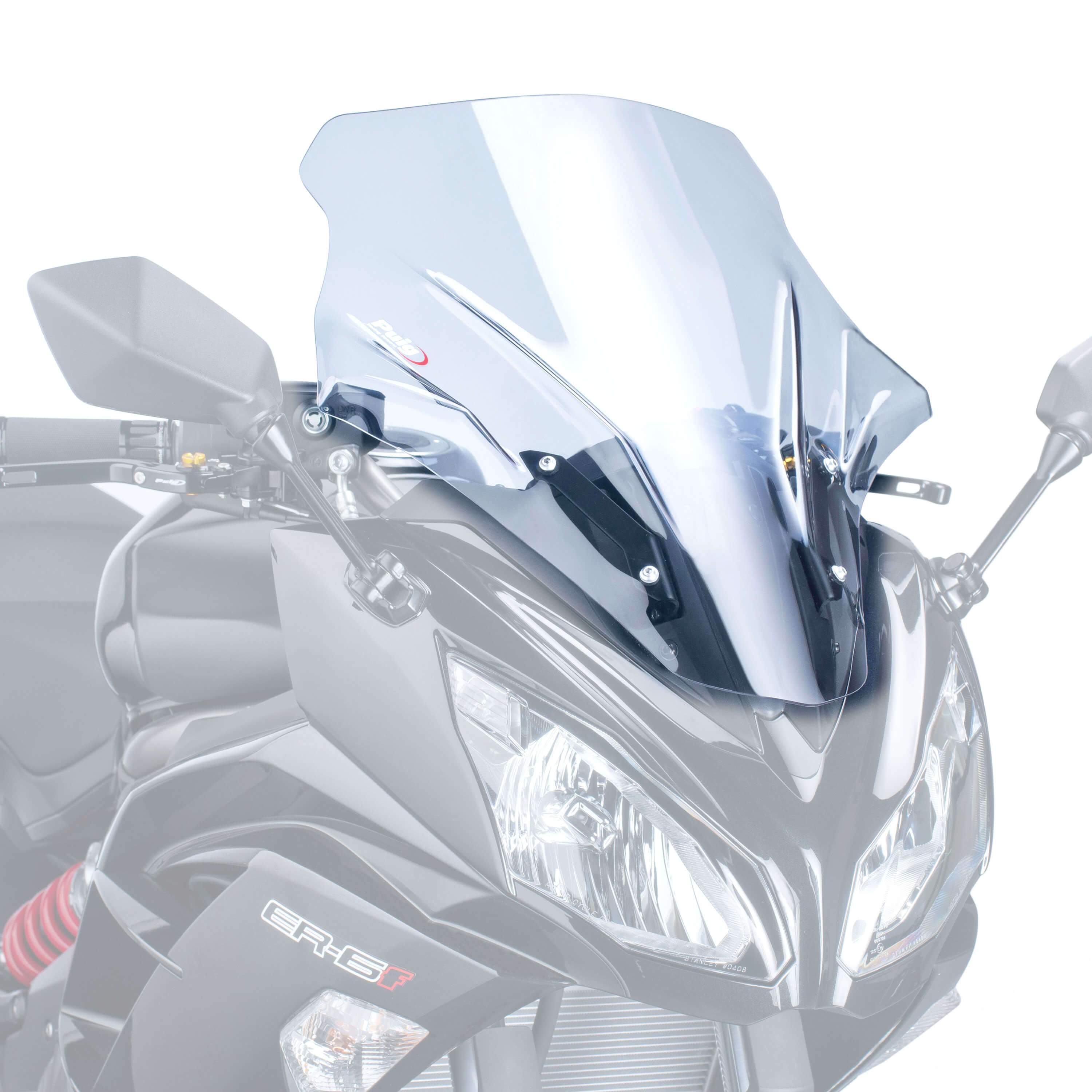 Puig Touring Screen | Clear | Kawasaki ER-6F 2012>2016 - Shop name