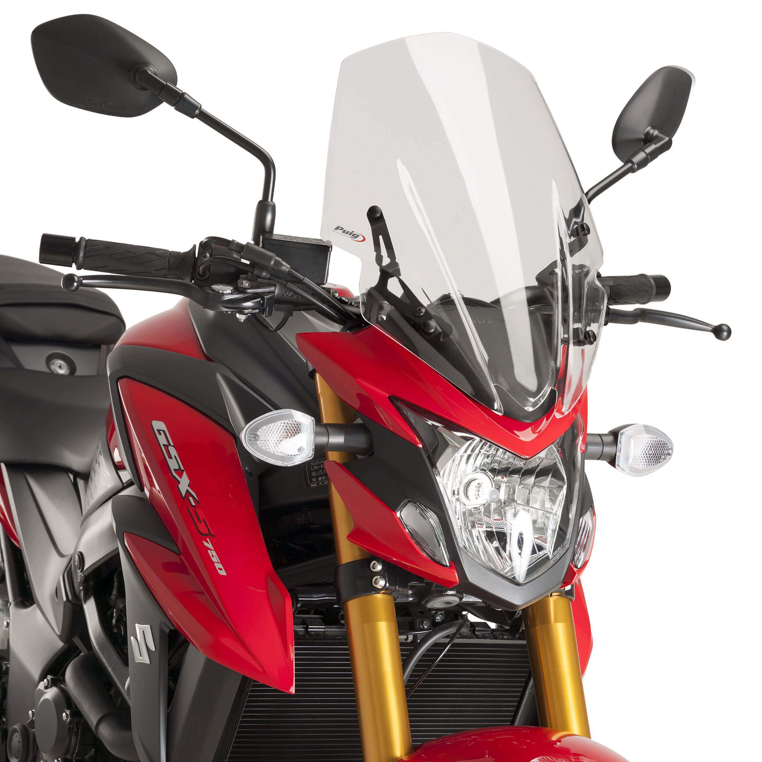 Puig Touring Screen | Clear | Suzuki GSX-S 750 2017>2021 - Shop name
