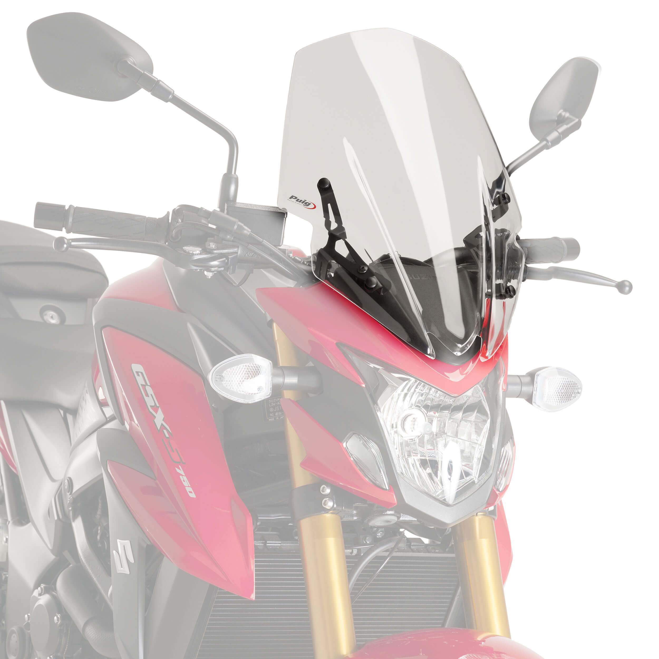 Puig Touring Screen | Clear | Suzuki GSX-S 750 2017>2021 - Shop name