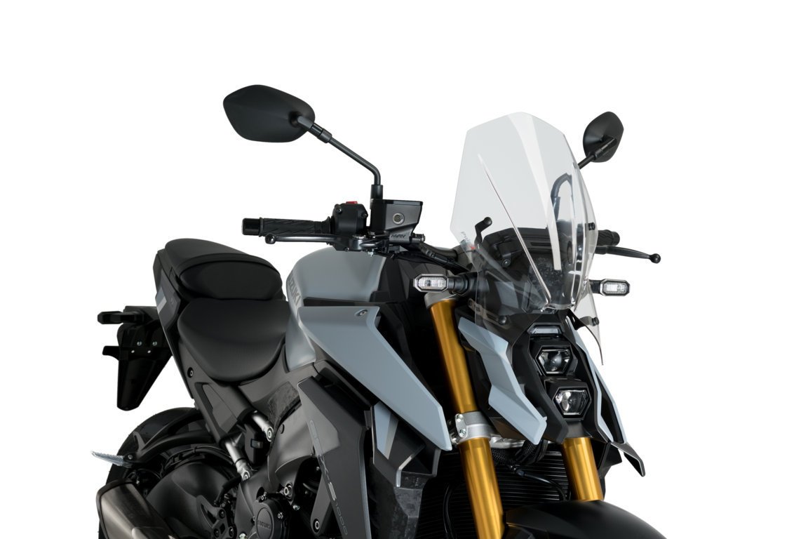 Puig Touring Screen | Clear | Suzuki GSX-S 950 2022>2023 - Pyramid Motorcycle Accessories
