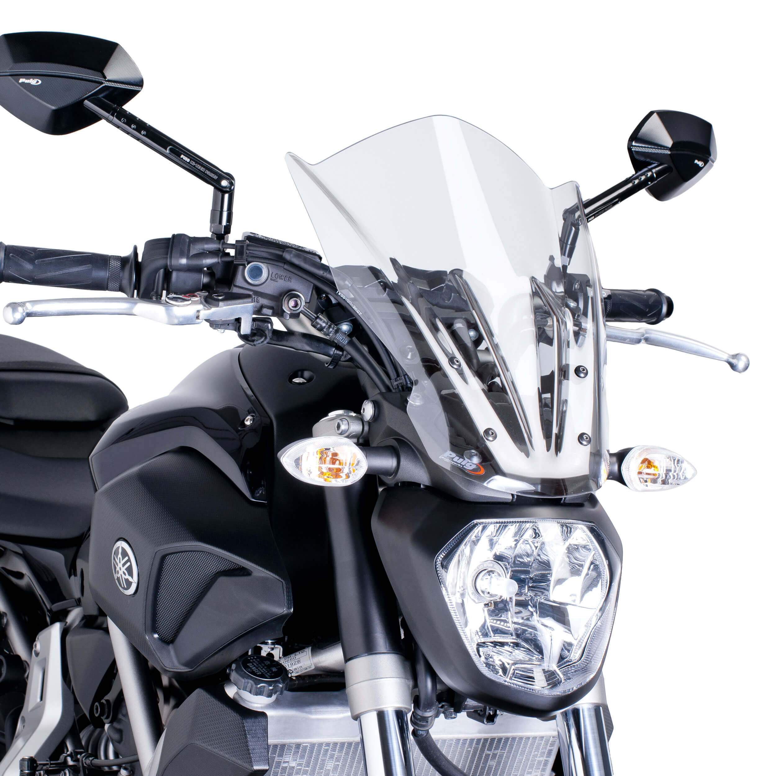 Puig Touring Screen | Clear | Yamaha MT-07 2014>2017 - Shop name