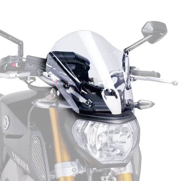 Puig Touring Screen | Clear | Yamaha MT-09 2013>2016 - Shop name