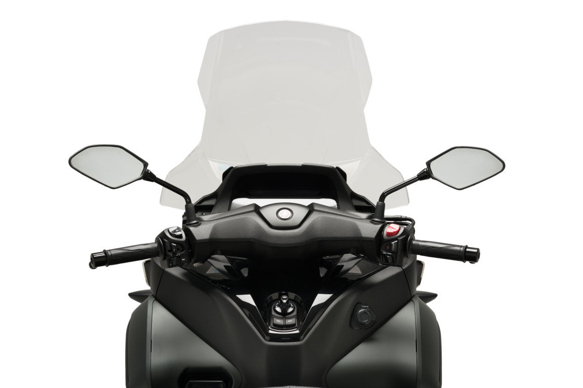 Puig Touring Screen | Clear | Yamaha Tricity 300 2020>Current - Pyramid Motorcycle Accessories