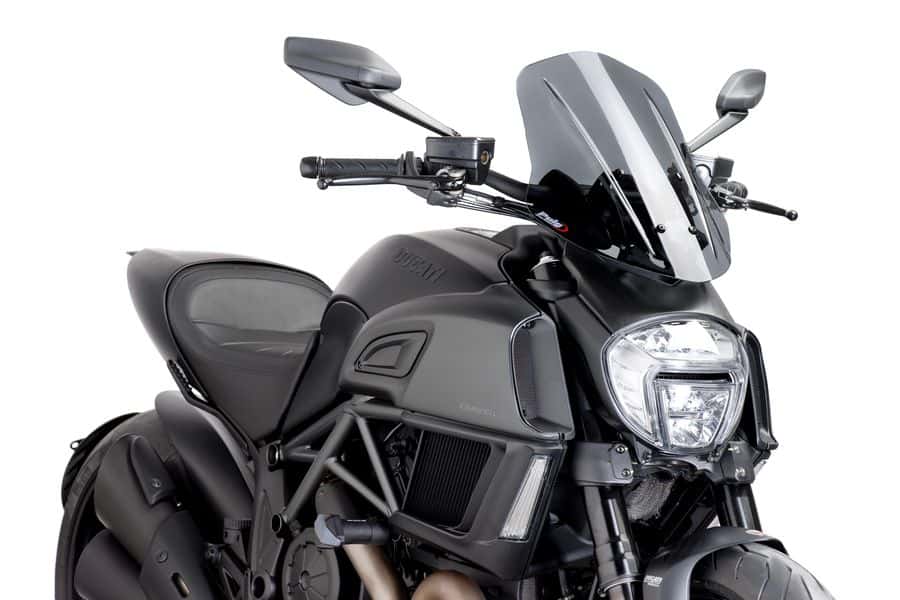 Puig Touring Screen | Dark Smoke | Ducati Diavel 2014>2018 - Shop name