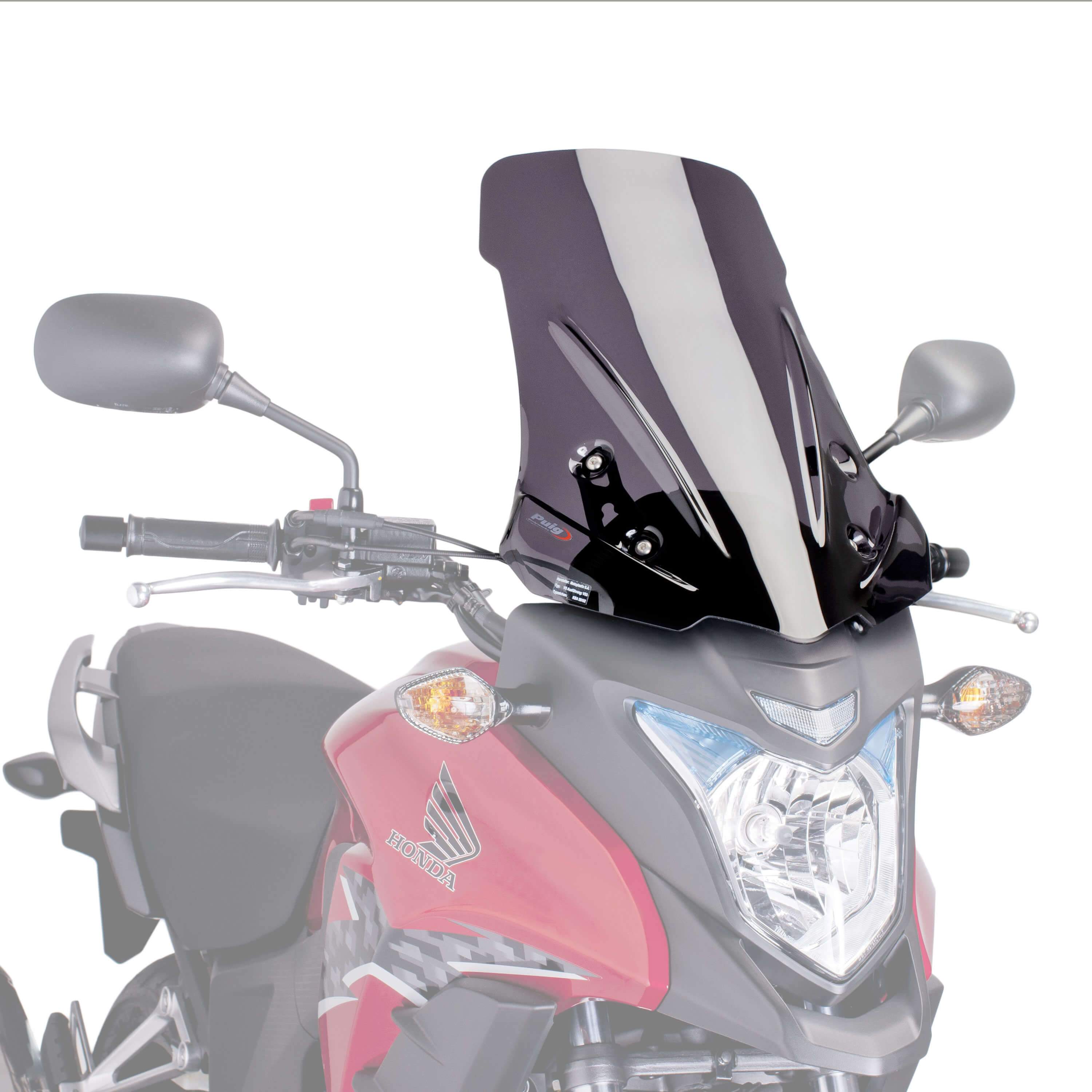 Puig Touring Screen | Dark Smoke | Honda CB 500 X 2013>2015 - Shop name