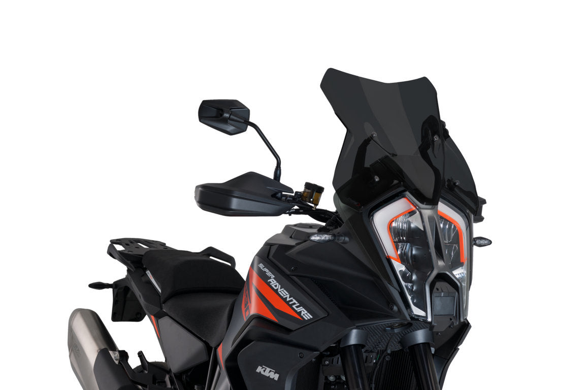 Puig Touring Screen | Dark Smoke | KTM 1290 Super Adventure R 2021>Current - Pyramid Motorcycle Accessories
