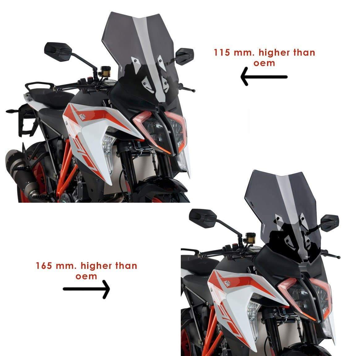 Puig Touring Screen | Dark Smoke | KTM 1290 Super Duke GT 2019>Current - Shop name