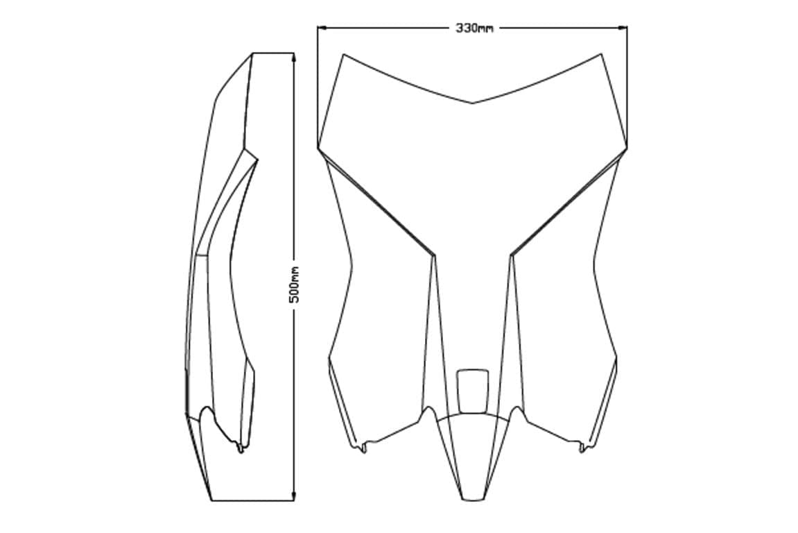 Puig Touring Screen | Dark Smoke | KTM 390 Adventure 2020>Current - Shop name