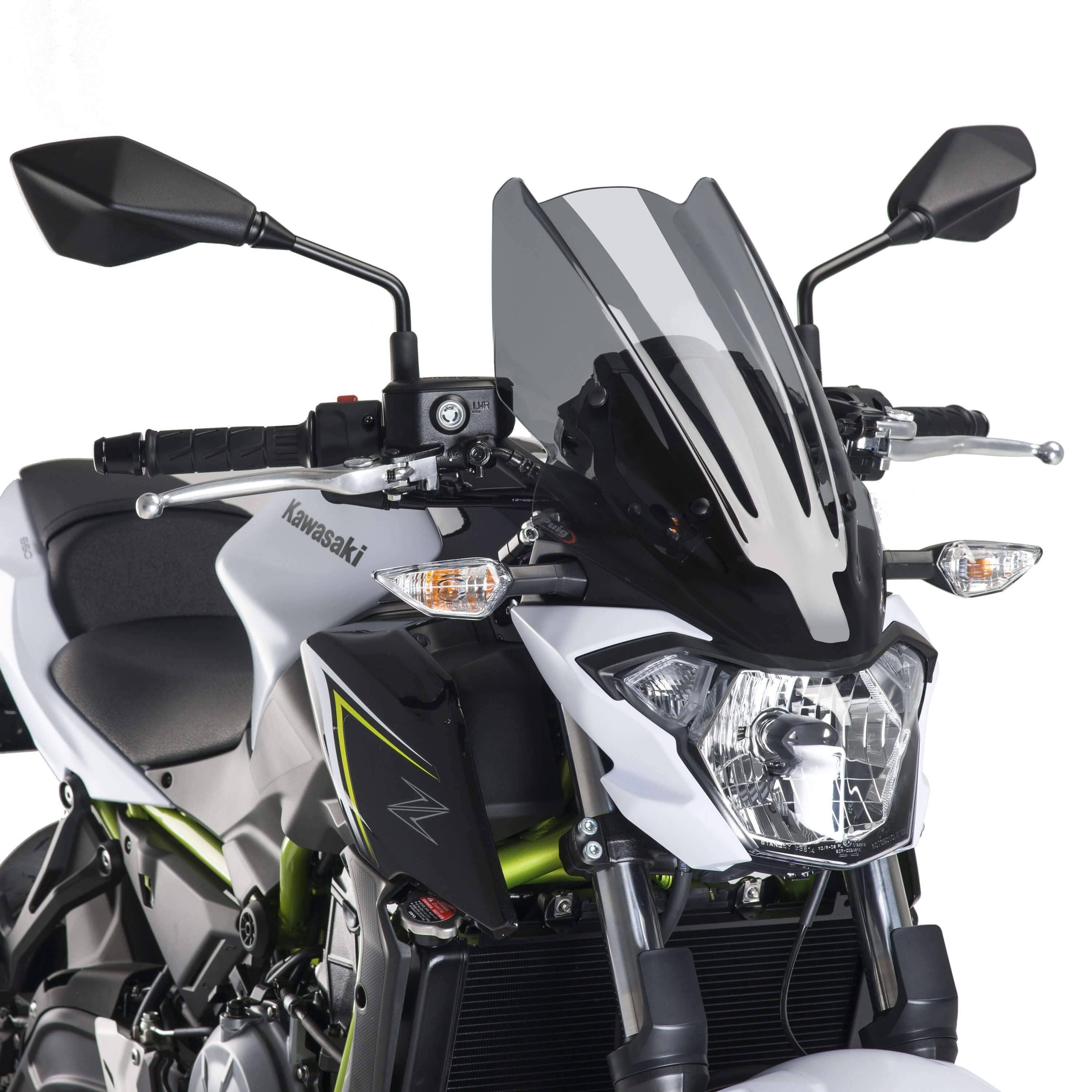 Puig Touring Screen | Dark Smoke | Kawasaki Z 650 2017>2019 - Shop name
