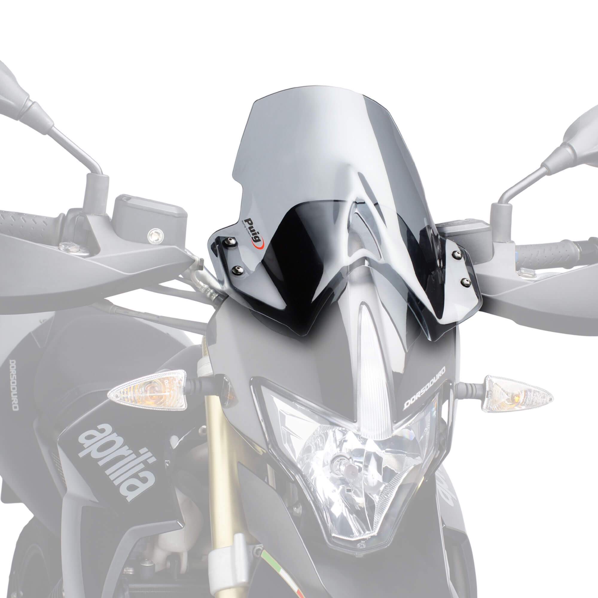 Puig Touring Screen | Light Smoke | Aprilia Dorsoduro 750 2009>2016 - Shop name