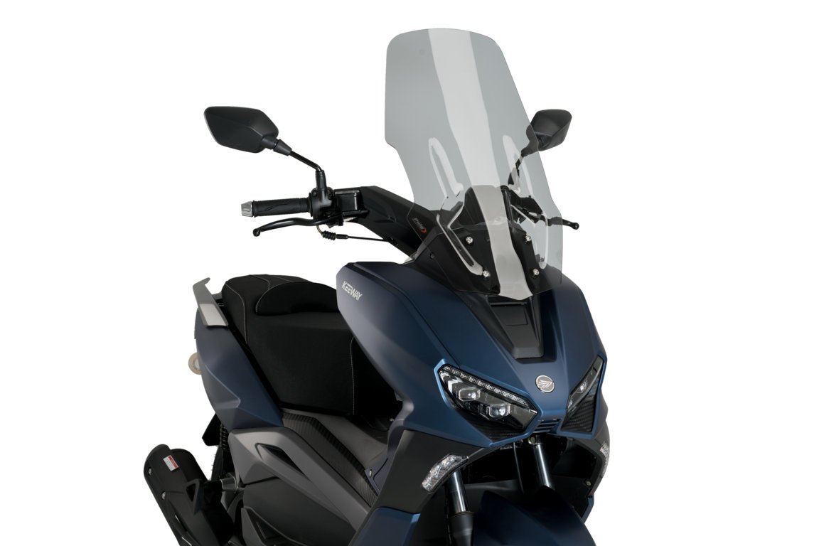 Puig Touring Screen | Light Smoke | Keeway Vieste 2021>Current - Pyramid Motorcycle Accessories
