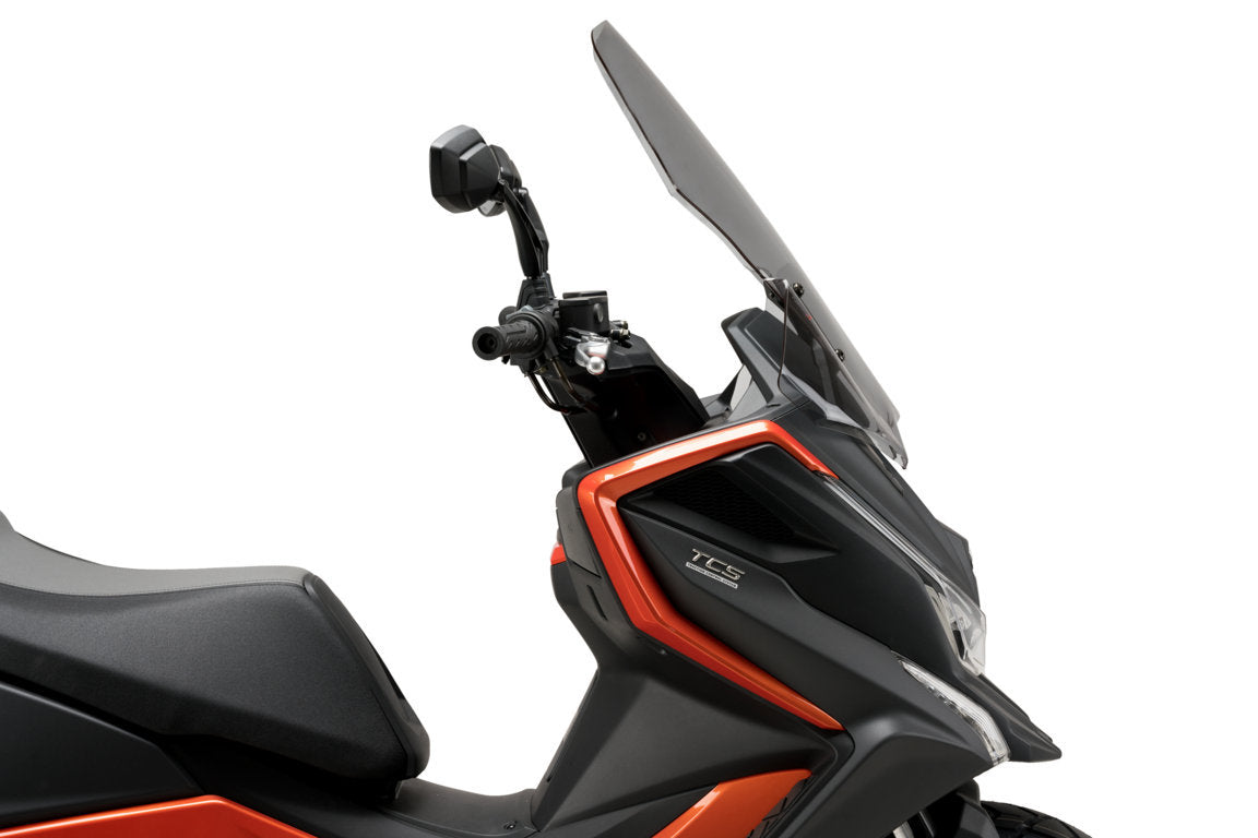 Puig Touring Screen | Light Smoke | Kymco DT X360 2022>Current - Pyramid Motorcycle Accessories