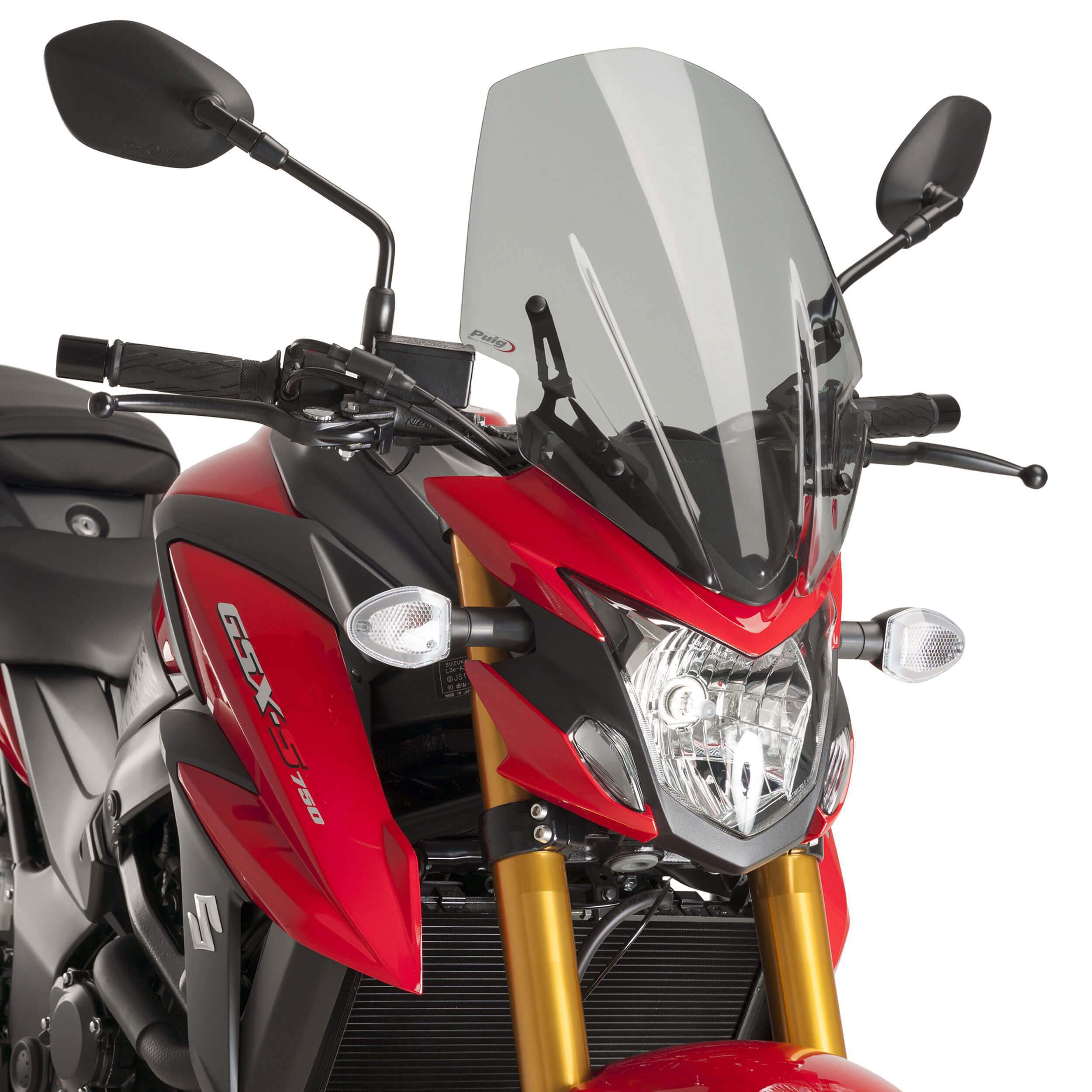 Puig Touring Screen | Light Smoke | Suzuki GSX-S 750 2017>2021 - Shop name