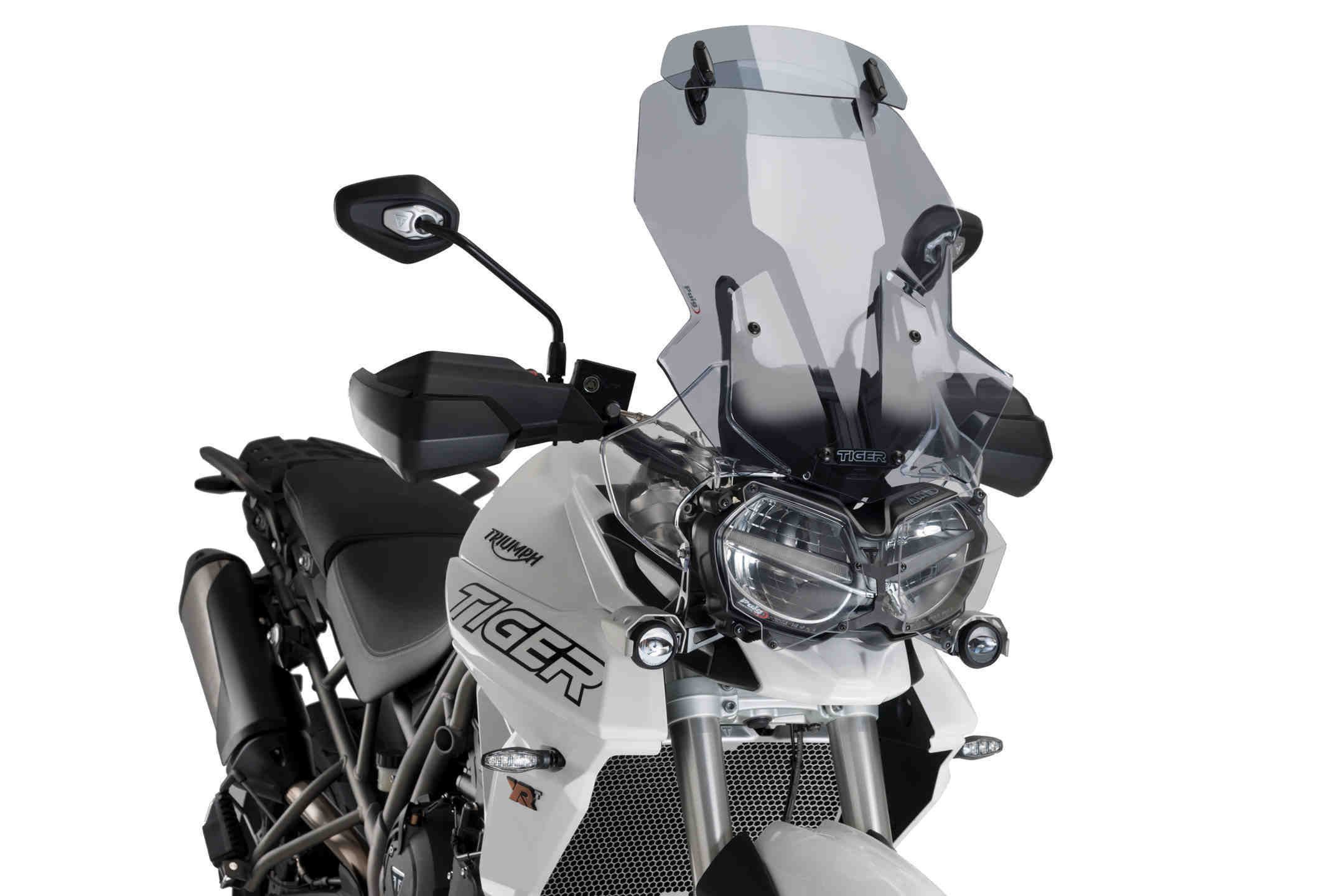 Puig Touring Screen | Light Smoke | Triumph Tiger 800 XC/XCX/XCA/Low 2018>2019 - Shop name
