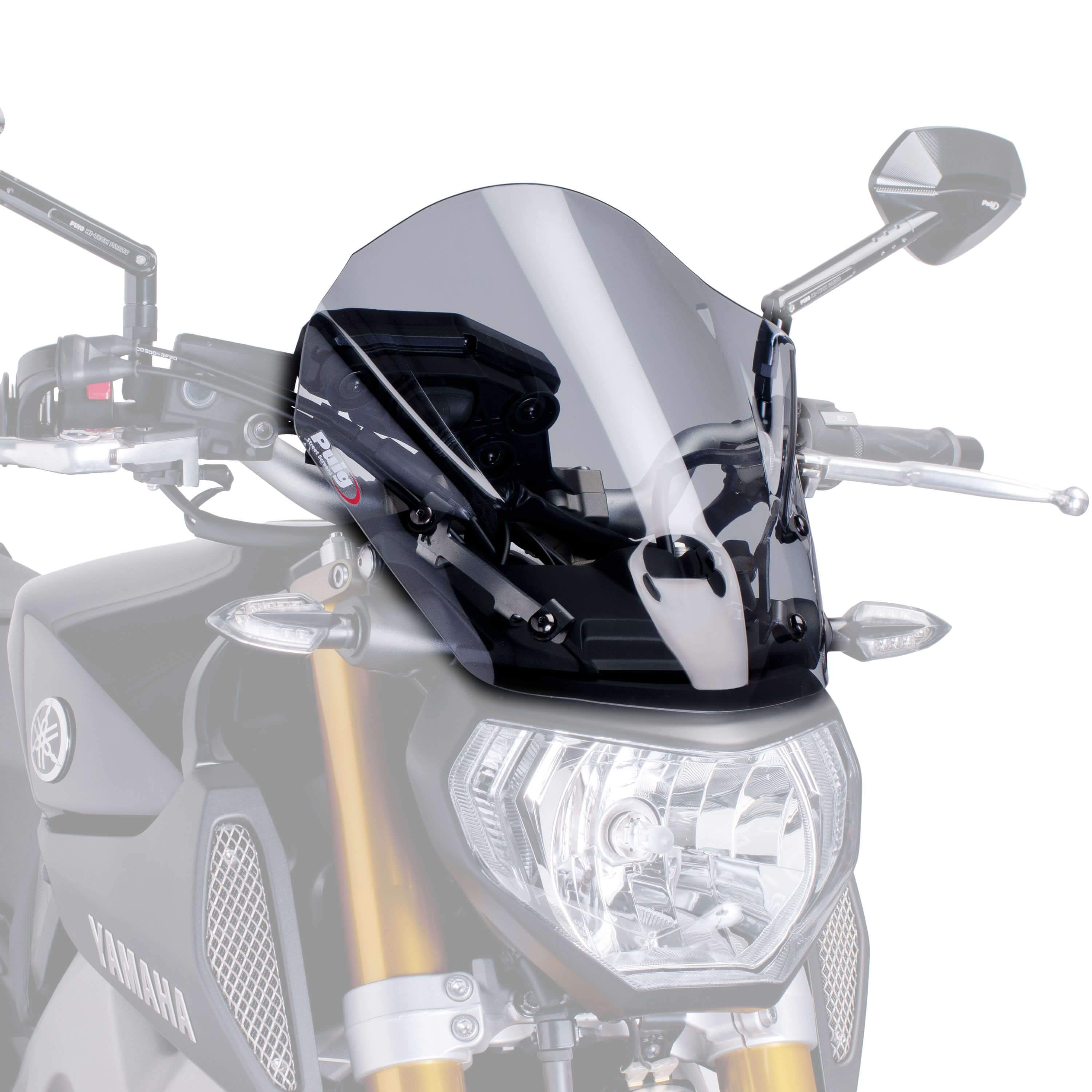 Puig Touring Screen | Light Smoke | Yamaha MT-09 2013>2016 - Shop name