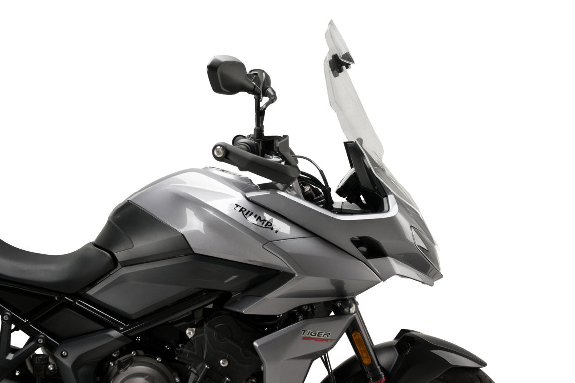 Puig Touring Screen With Visor | Light Smoke | Triumph Tiger Sport 660 2022>Current - Shop name