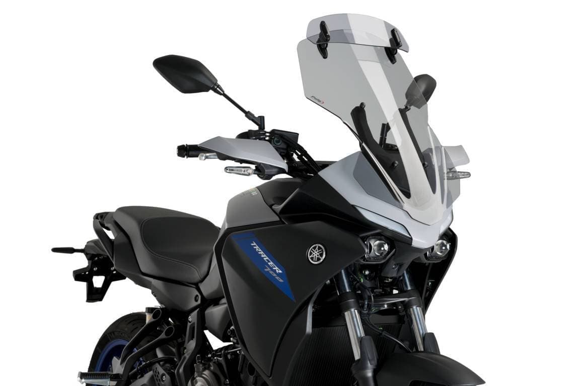 Puig Touring Screen With Visor | Light Smoke | Yamaha Tracer 7 2021>Current - Shop name