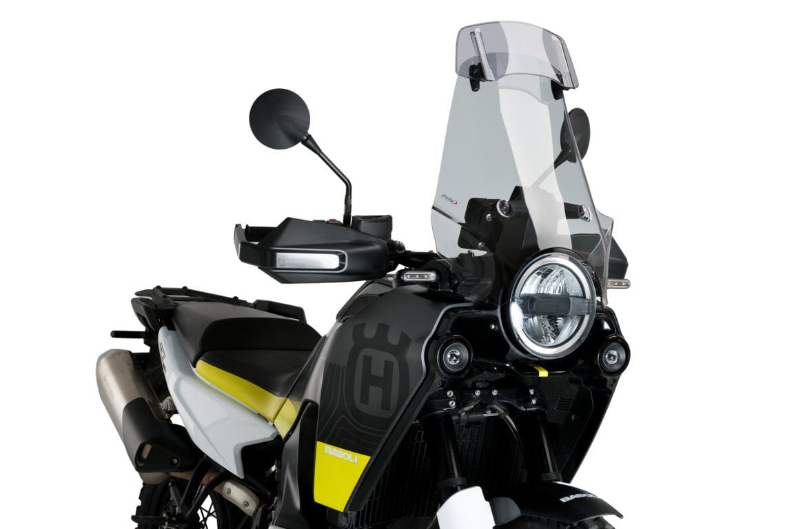 Puig Touring Screen with Visor | Light Smoke | Husqvarna Norden 901 2022>Current - Shop name