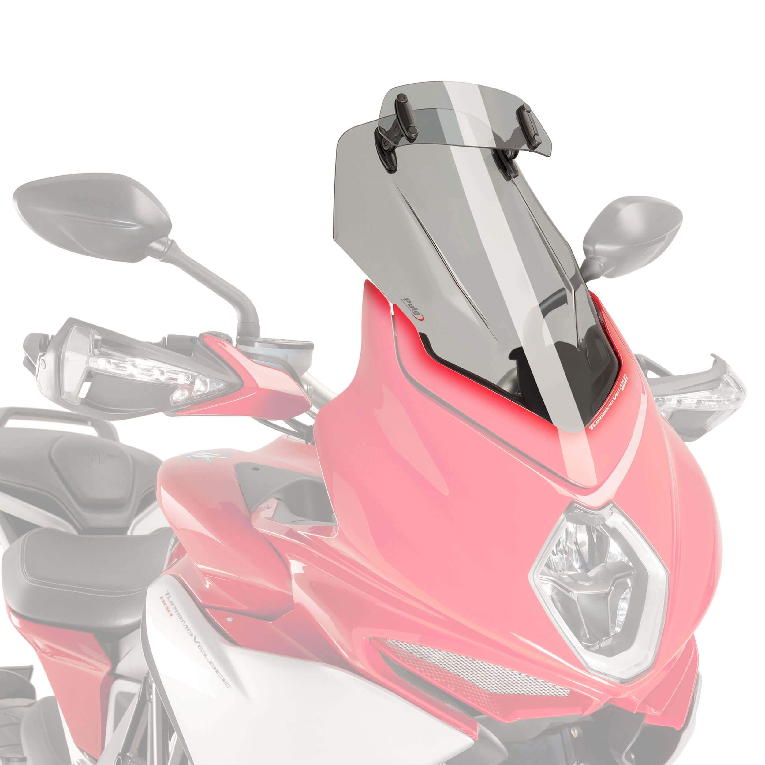 Puig Touring Screen with Visor | Light Smoke | MV Agusta Turismo Veloce 800/Lusso 2014>Current - Shop name
