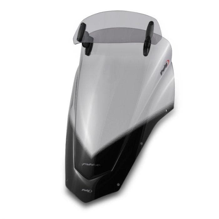 Puig Touring Screen with Visor | Light Smoke | Yamaha FZ6 Fazer S2 2007>2010 - Shop name
