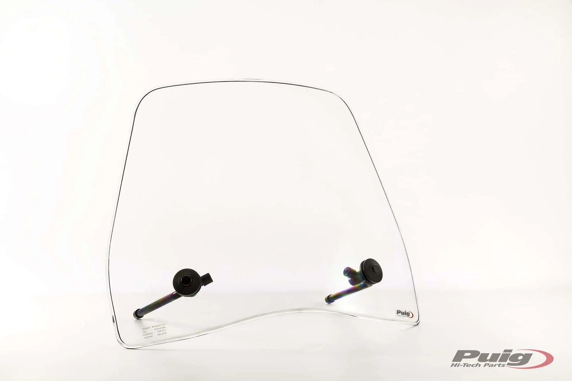 Puig Trafic Screen | Clear | Honda Vision 110 2017>Current - Shop name