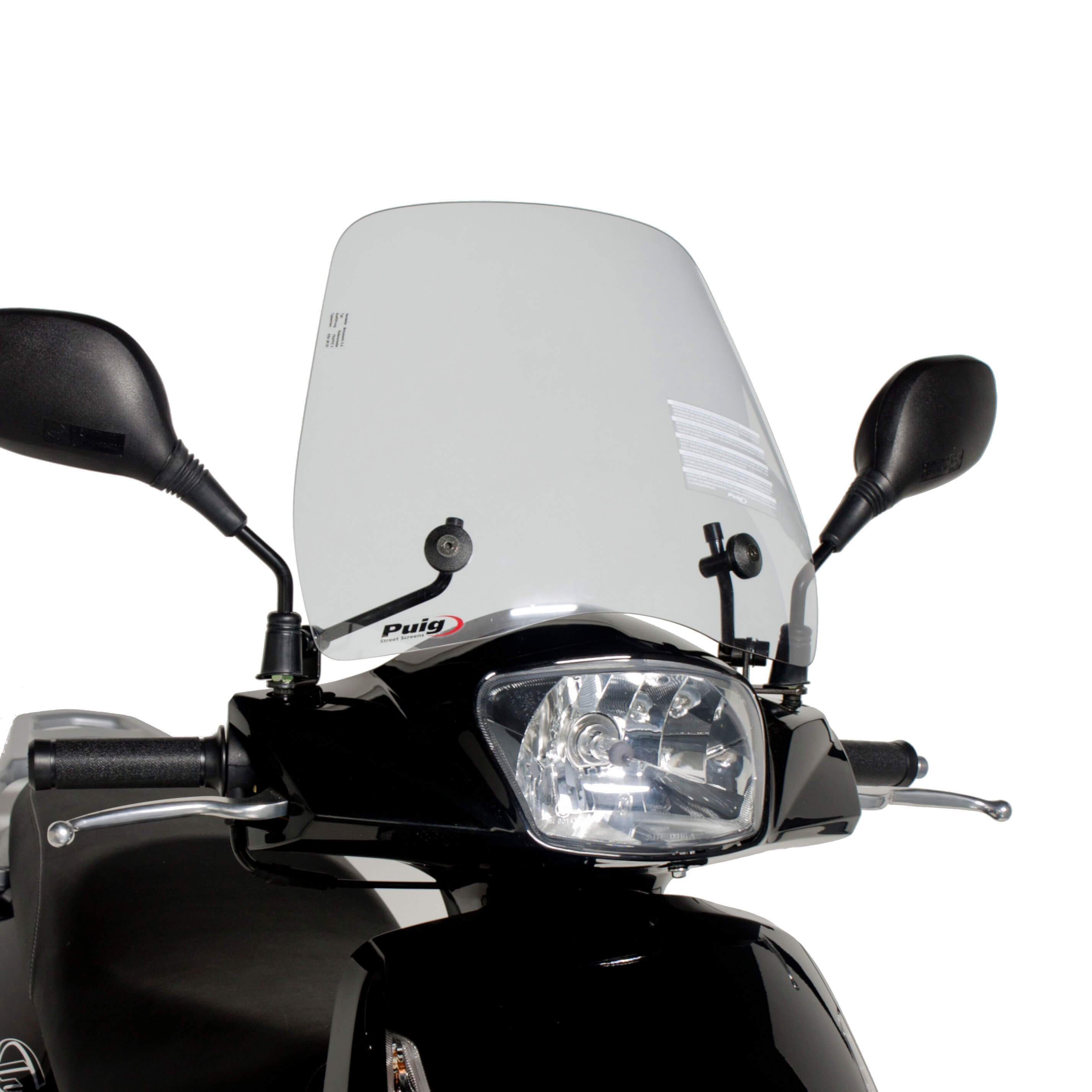 Puig Trafic Screen | Clear | Peugeot Tweet 50 Evo 2010>Current - Shop name