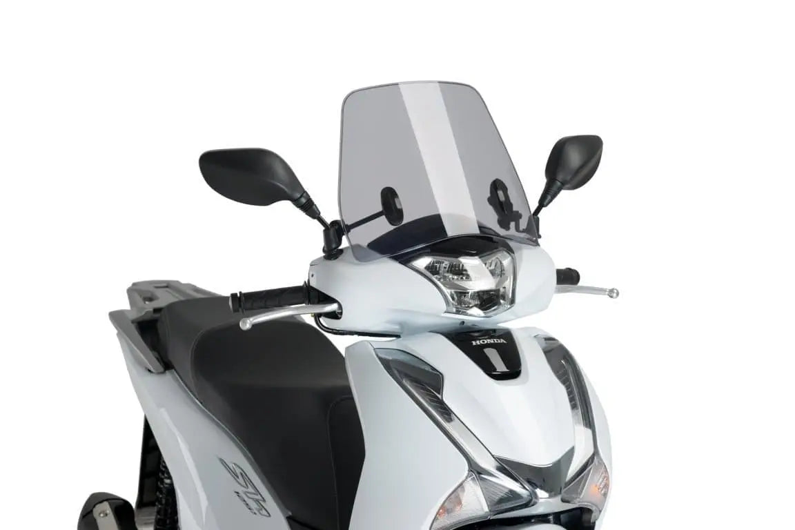 Puig Trafic Screen | Light Smoke | Honda SH 125i 2017>2019 - Shop name