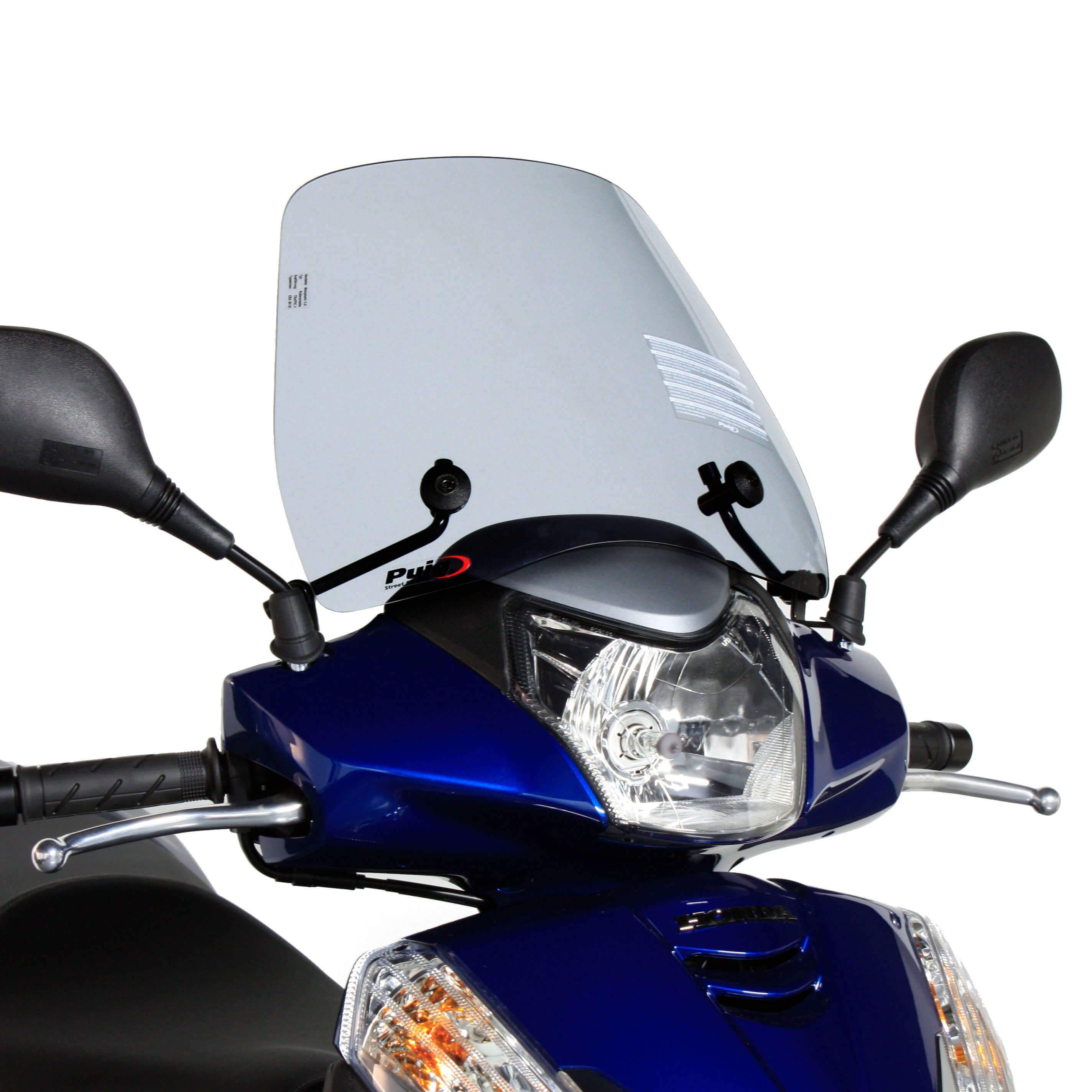 Puig Trafic Screen | Light Smoke | Honda SH 300i 2011>2014 - Shop name