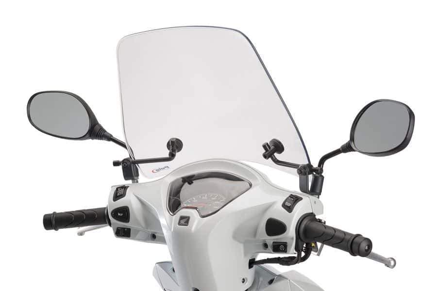 Puig Trafic Screen | Light Smoke | Honda Vision 110 2017>Current - Shop name