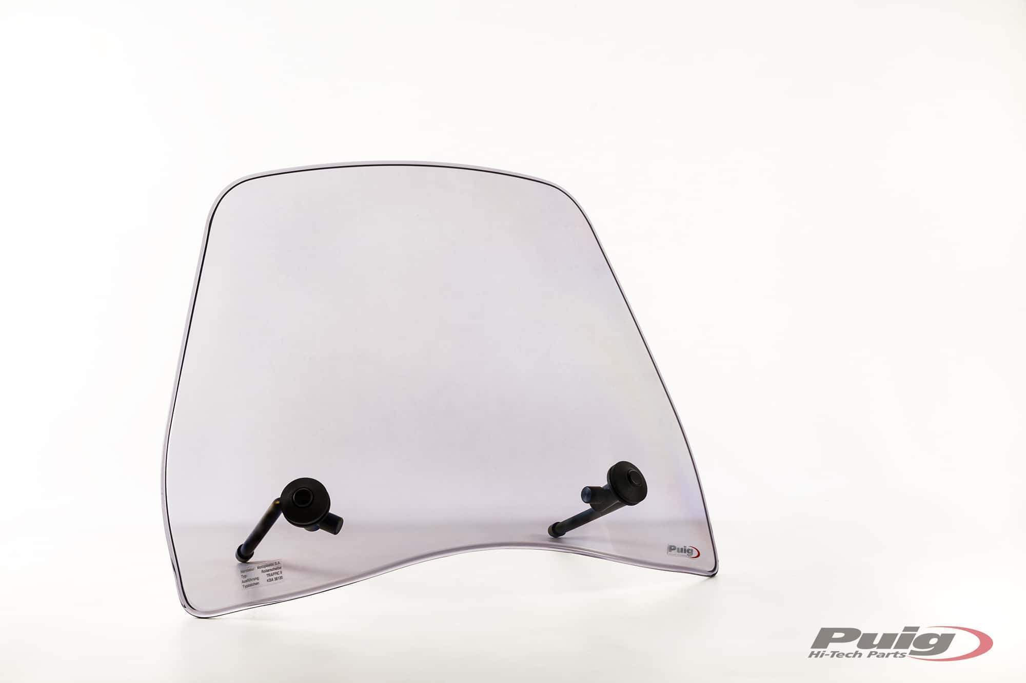 Puig Trafic Screen | Light Smoke | Honda Vision 110 2017>Current - Shop name