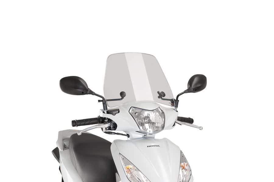 Puig Trafic Screen | Light Smoke | Honda Vision 110 2017>Current - Shop name