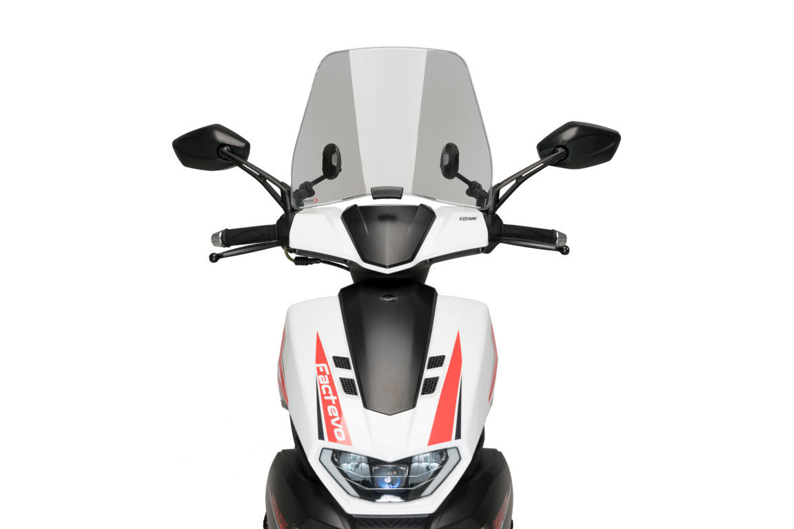 Puig Trafic Screen | Light Smoke | Keeway Fact Evo 125 2022>Current - Shop name