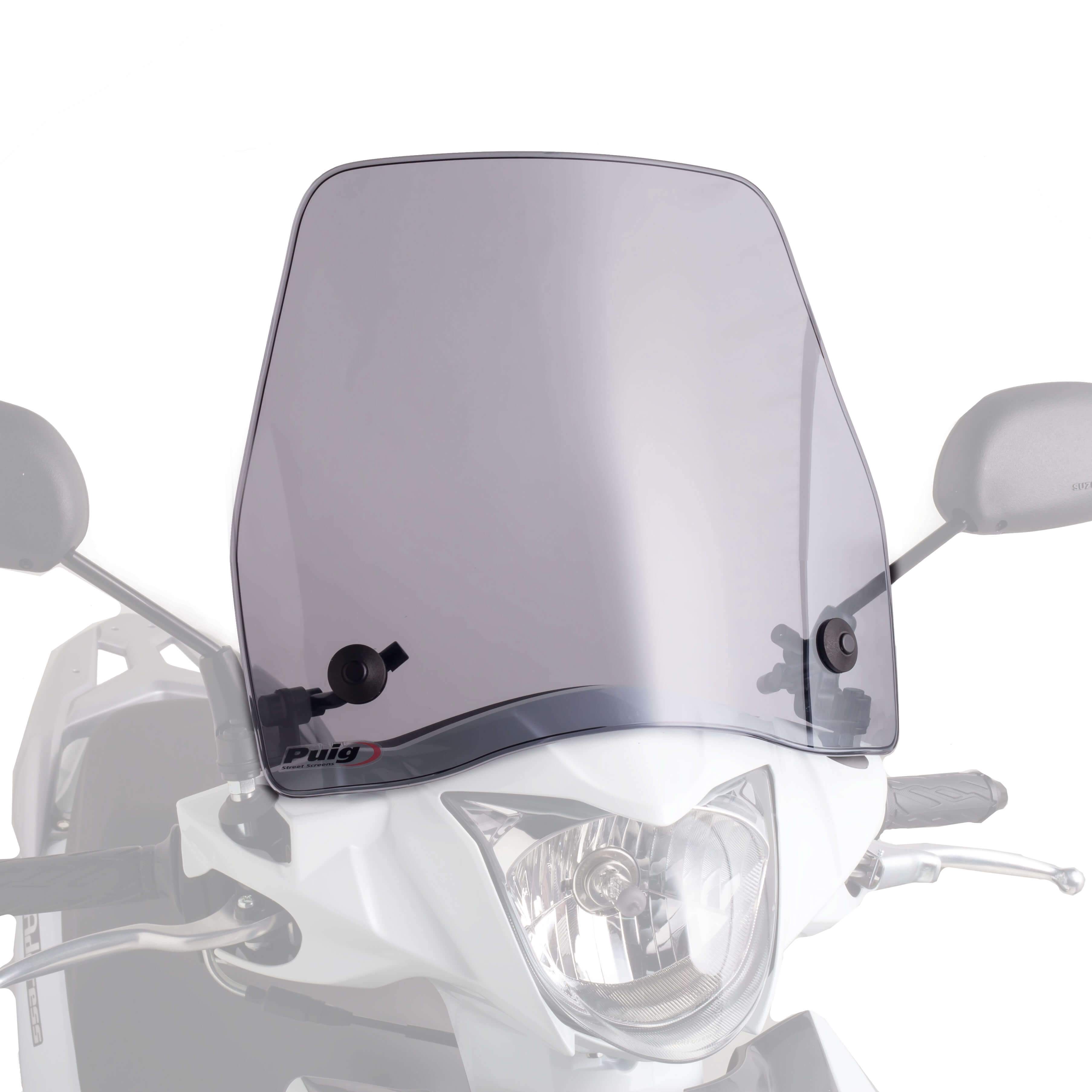 Puig Trafic Screen | Light Smoke | Suzuki Address 2015>2016 - Shop name