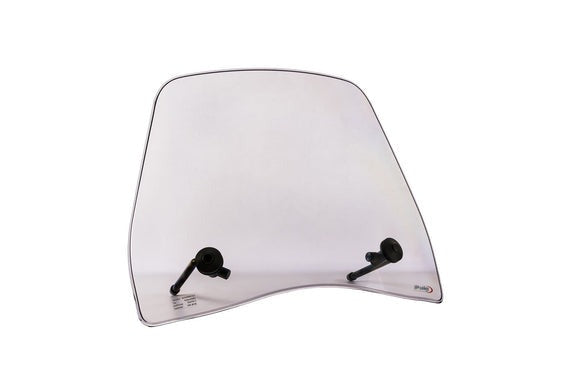 Puig Trafic Screen | Light Smoke | Sym Symphony SR 125 2021>Current - Pyramid Motorcycle Accessories