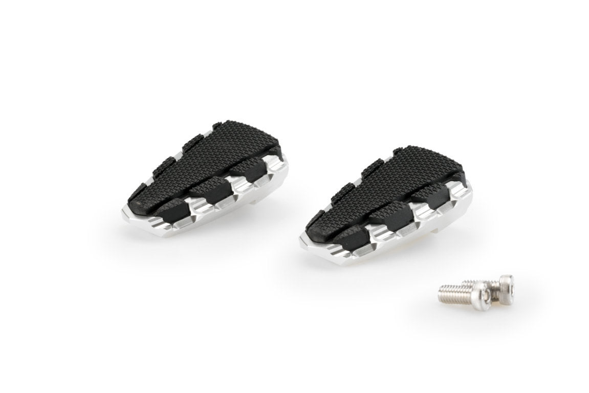 Puig Trail 2.0 Footpegs | Silver - Shop name