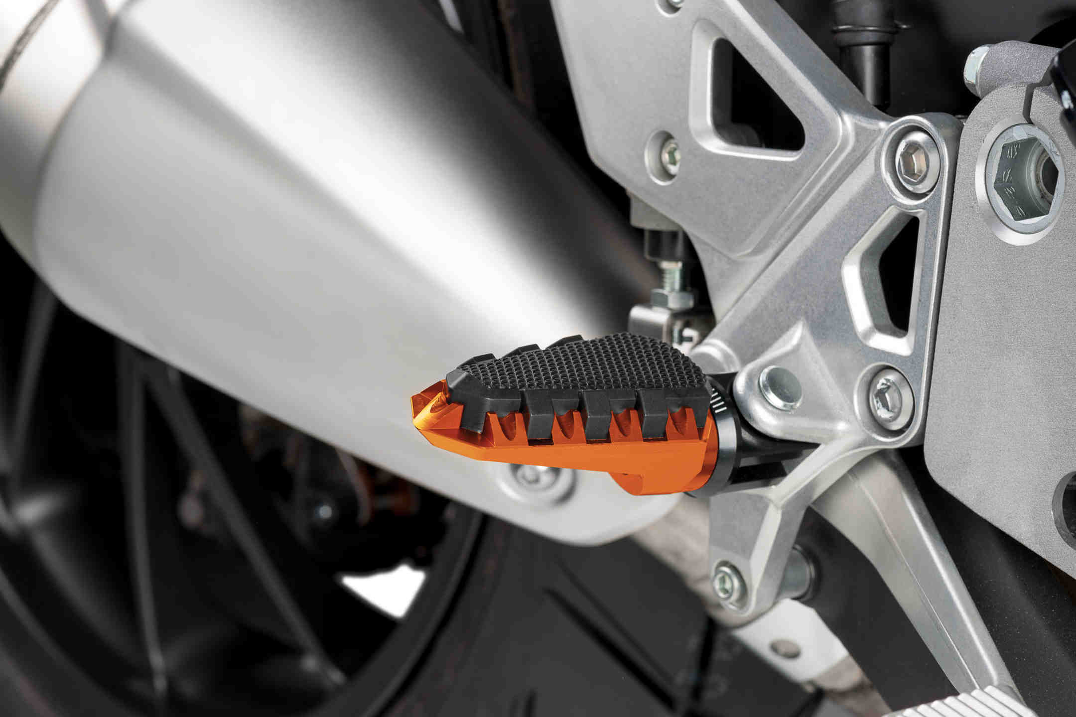 Puig Trail Footpegs | Orange - Shop name