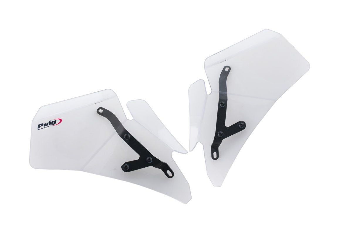 Puig Upper Wind Deflectors | Clear | KTM 1290 Super Adventure R 2017>2020 - Pyramid Motorcycle Accessories