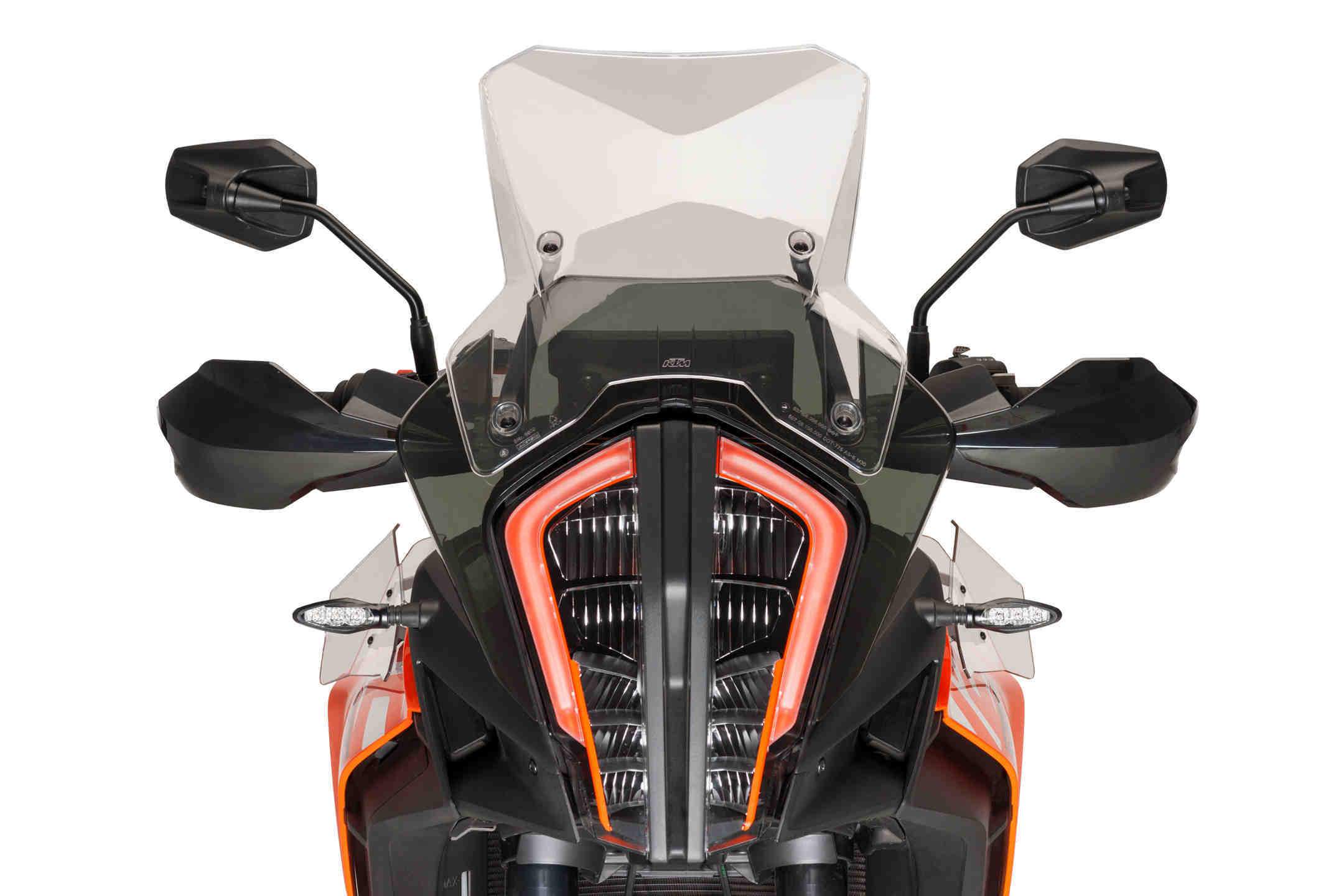 Puig Upper Wind Deflectors | Clear | KTM 1290 Super Adventure R 2017>2020 - Pyramid Motorcycle Accessories