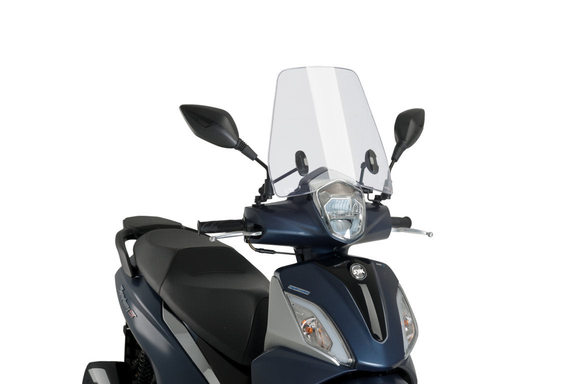 Puig Urban Screen | Clear | Sym Symphony ST 125 LC 2021>Current - Pyramid Motorcycle Accessories