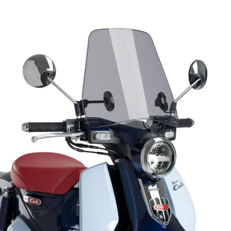 Puig Urban Screen | Light Smoke | Honda Super Cub C125 2018>Current - Shop name