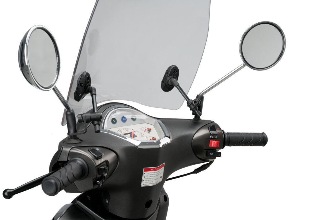 Puig Urban Screen | Light Smoke | Keeway Zahara 50/125 2022>Current - Pyramid Motorcycle Accessories