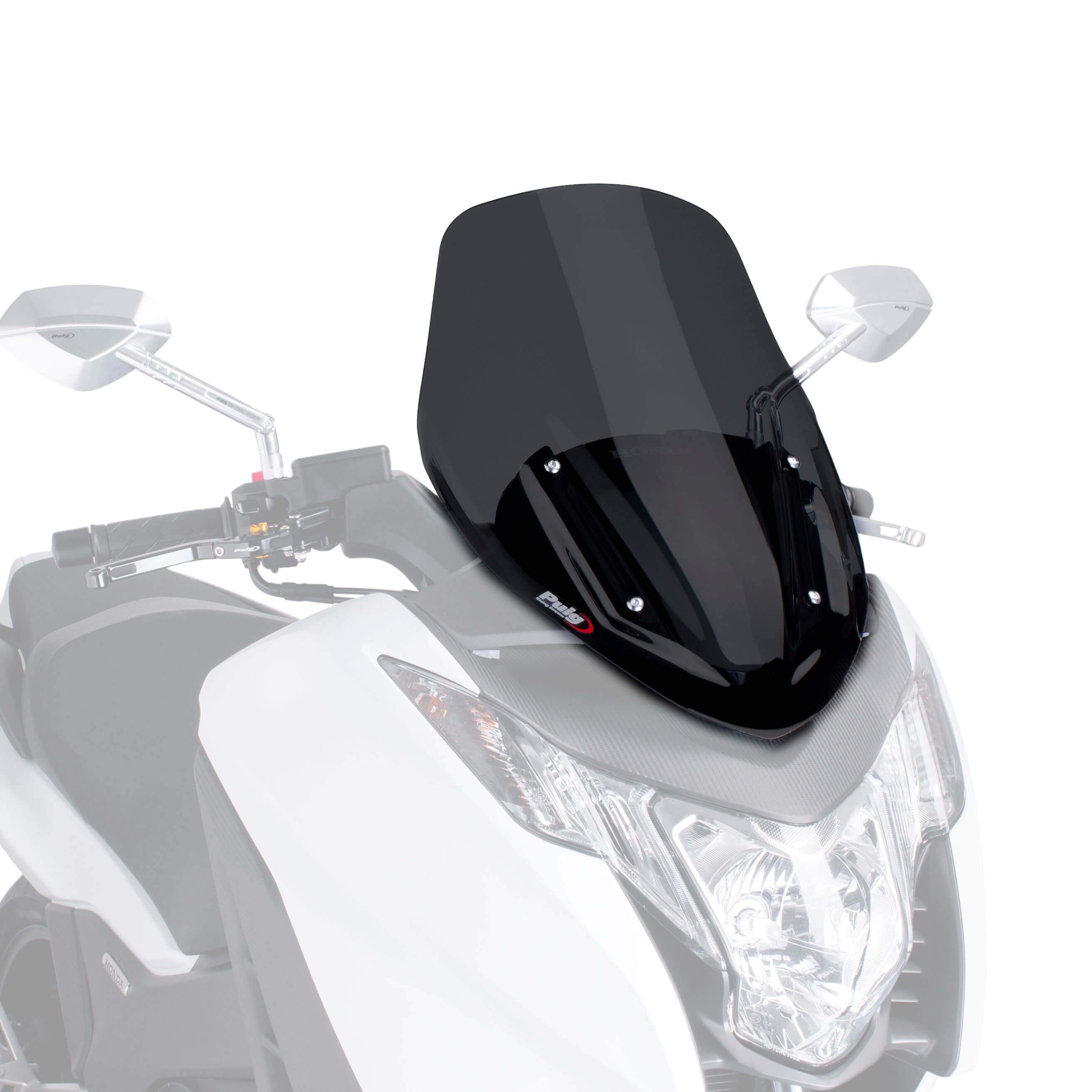 Puig V-Tech Line Sport Screen | Dark Smoke | Honda NC 700 D Integra 2012>2013 - Shop name