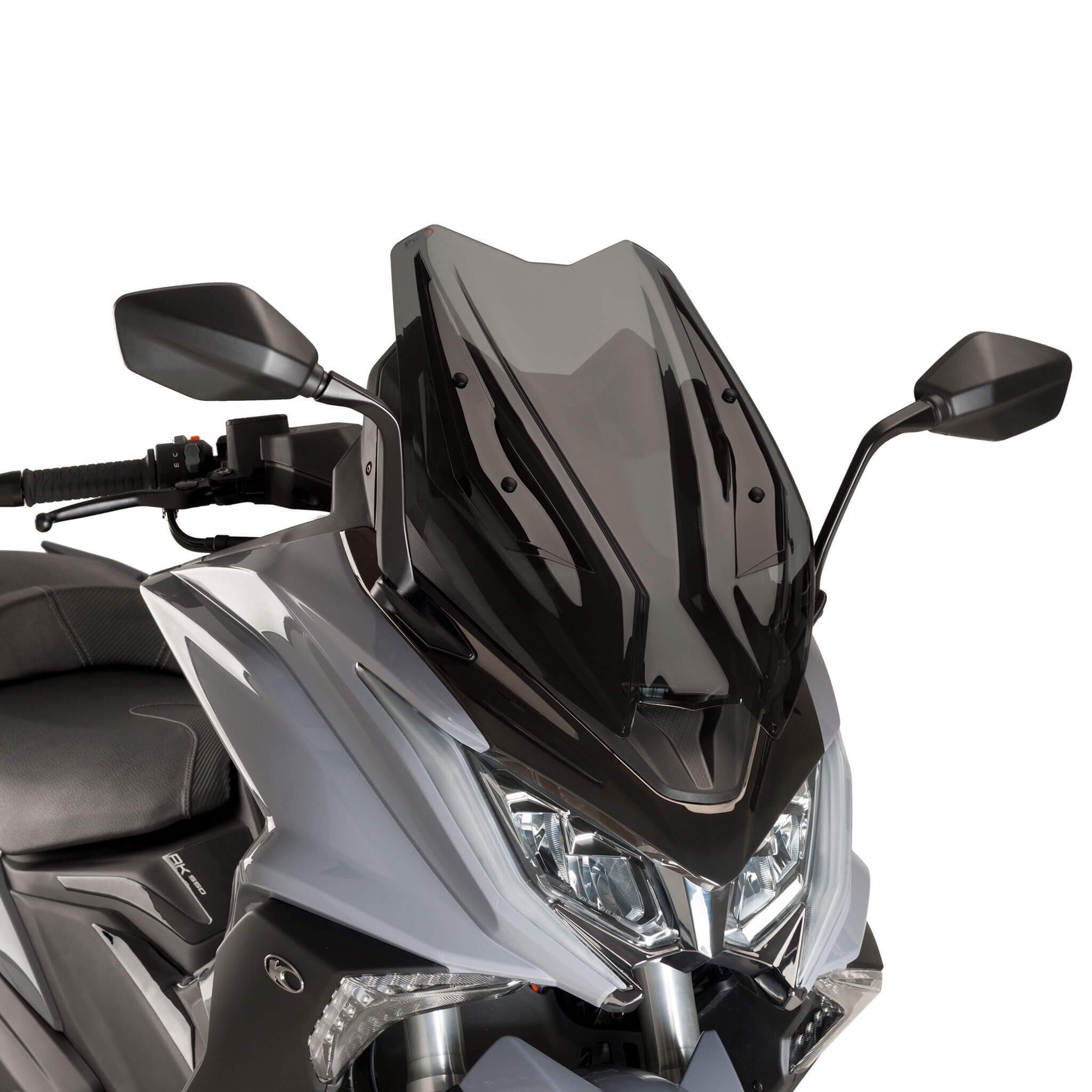 Puig V-Tech Line Sport Screen | Dark Smoke | Kymco AK 550 2017>Current - Shop name