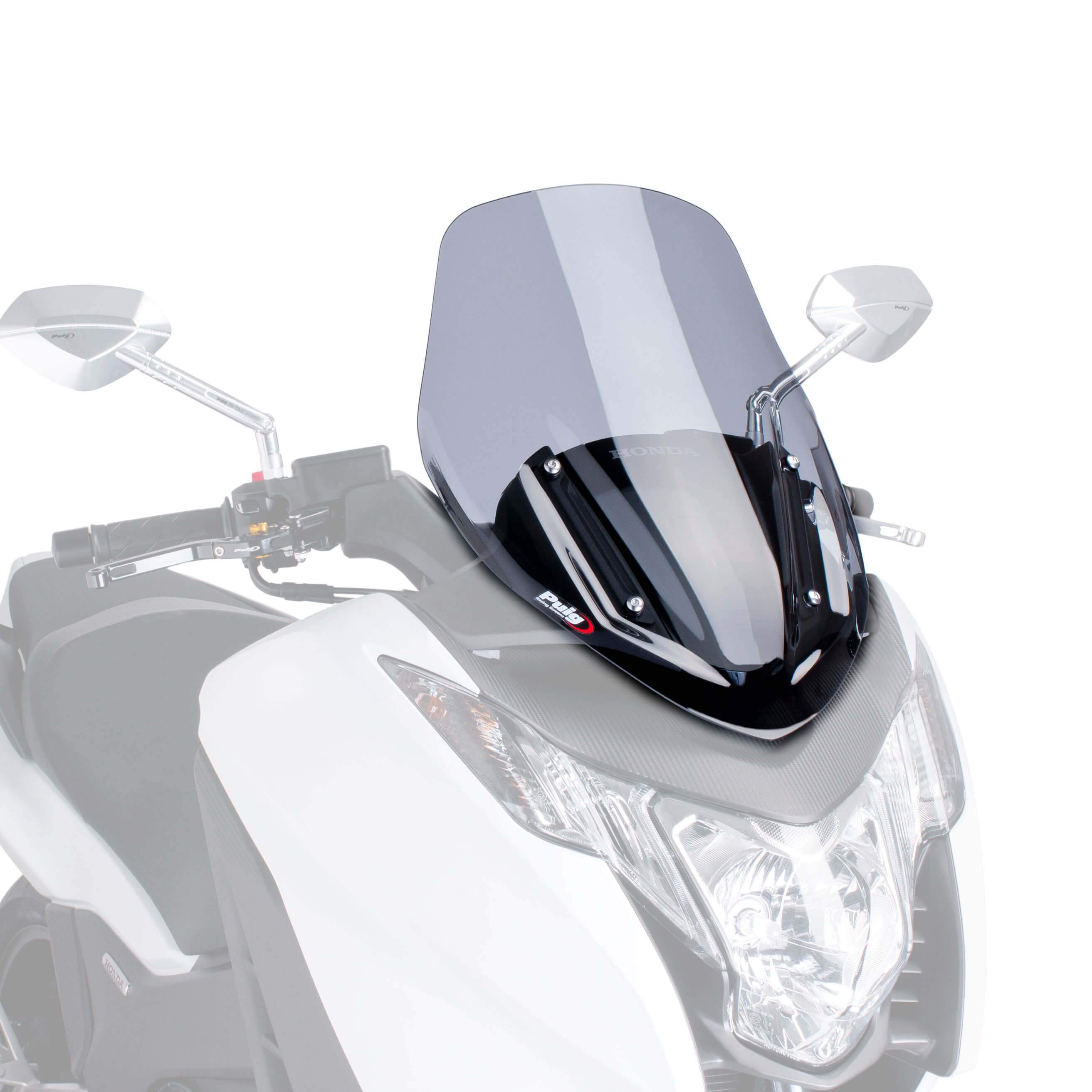 Puig V-Tech Line Sport Screen | Light Smoke | Honda NC 750 D Integra 2014>Current - Shop name